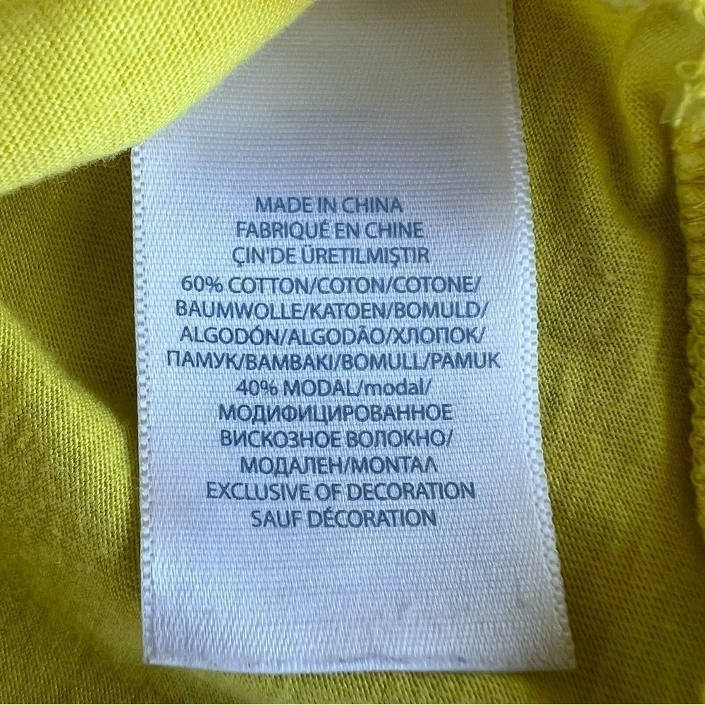 Ralph Lauren Double Ruffle Sleeveless Dress Toddler Size 18 Months Bright Yellow